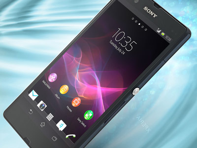 Sony Xperia Z event product retouch
