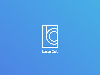laserCut blue dailylogochallenge gradient lasercut logo logo design logochallenge logodesign logolove logos