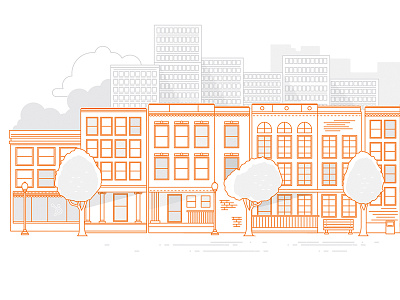 Four Murals (attached) boston cambridge city hubspot illustration one pigeon