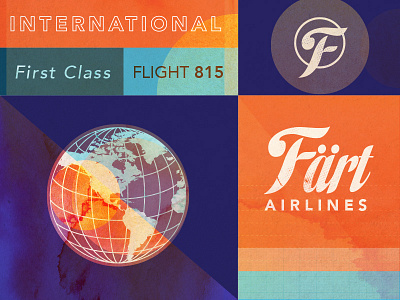 Färt Airlines airline branding farts international what
