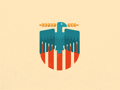 Amereagle america badge donald trump is a nightmare eagle logo shield