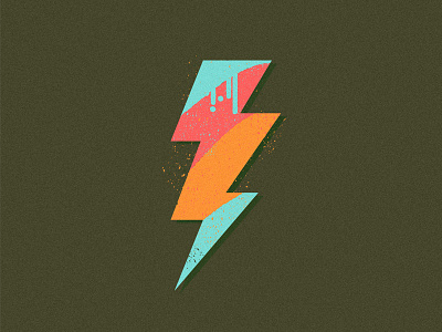 Lightning bolt drip icon illustration lightning tacos