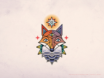 Morning Star book fox henry david thoreau ink star tattoo