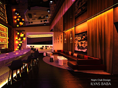 Night Club Design - Cinema 4D 3d 3d design cinema 4d design macon night club vray