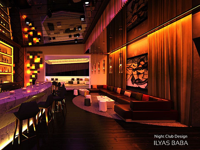 Night Club Design - Cinema 4D