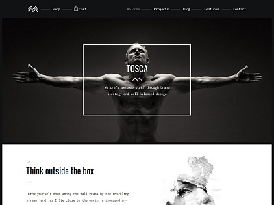 Tosca - Creative Portfolio & Ecommerce Theme