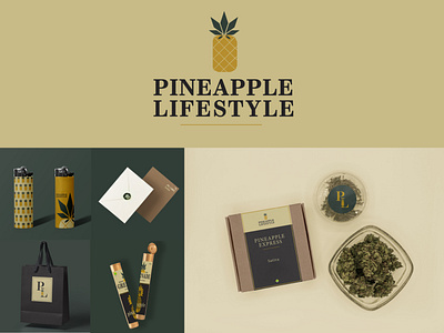 Pineapple Lifestyle Branding branding design graphic design logo