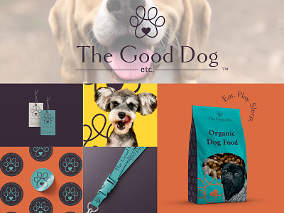 The Good Dog Brand Design branding design graphic design label design logo