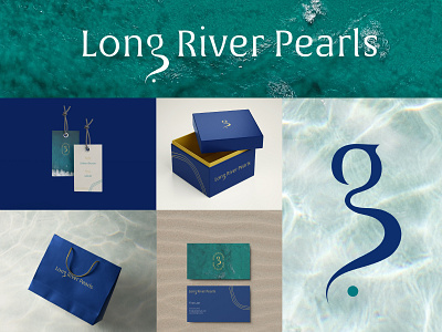 Pearl Jewelry Company Branding branding design graphic design logo packaging design