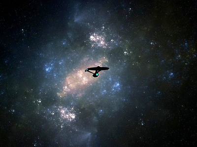 NCC 1701-A enterprise space spaceship star trek tos
