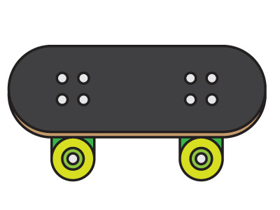 Skateboard 1 skateboard