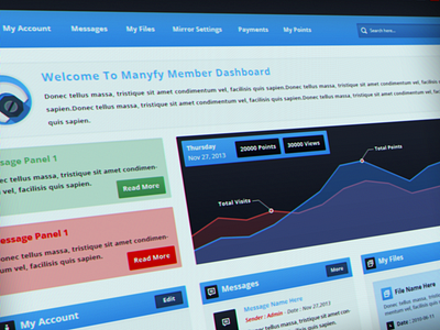 Manyfy Dashboard