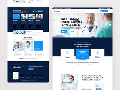 Medikon Modern clinic corona dental dentist doctor health health care healthcare hospital medical medical care medicine pharmacy physician surgeon user interface user interface design userinterface uxdesign web