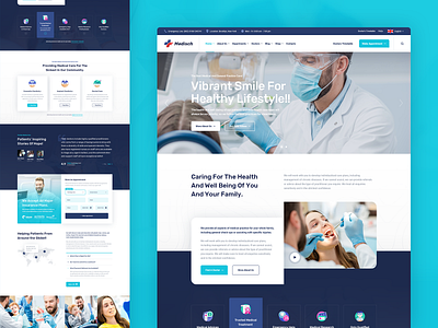 Medisch Dentist clinic corona dental dentist doctor doctor profile health health care healthcare hospital medical medical care medicine pharmacy physician surgeon user interface user interface design userinterface uxdesign