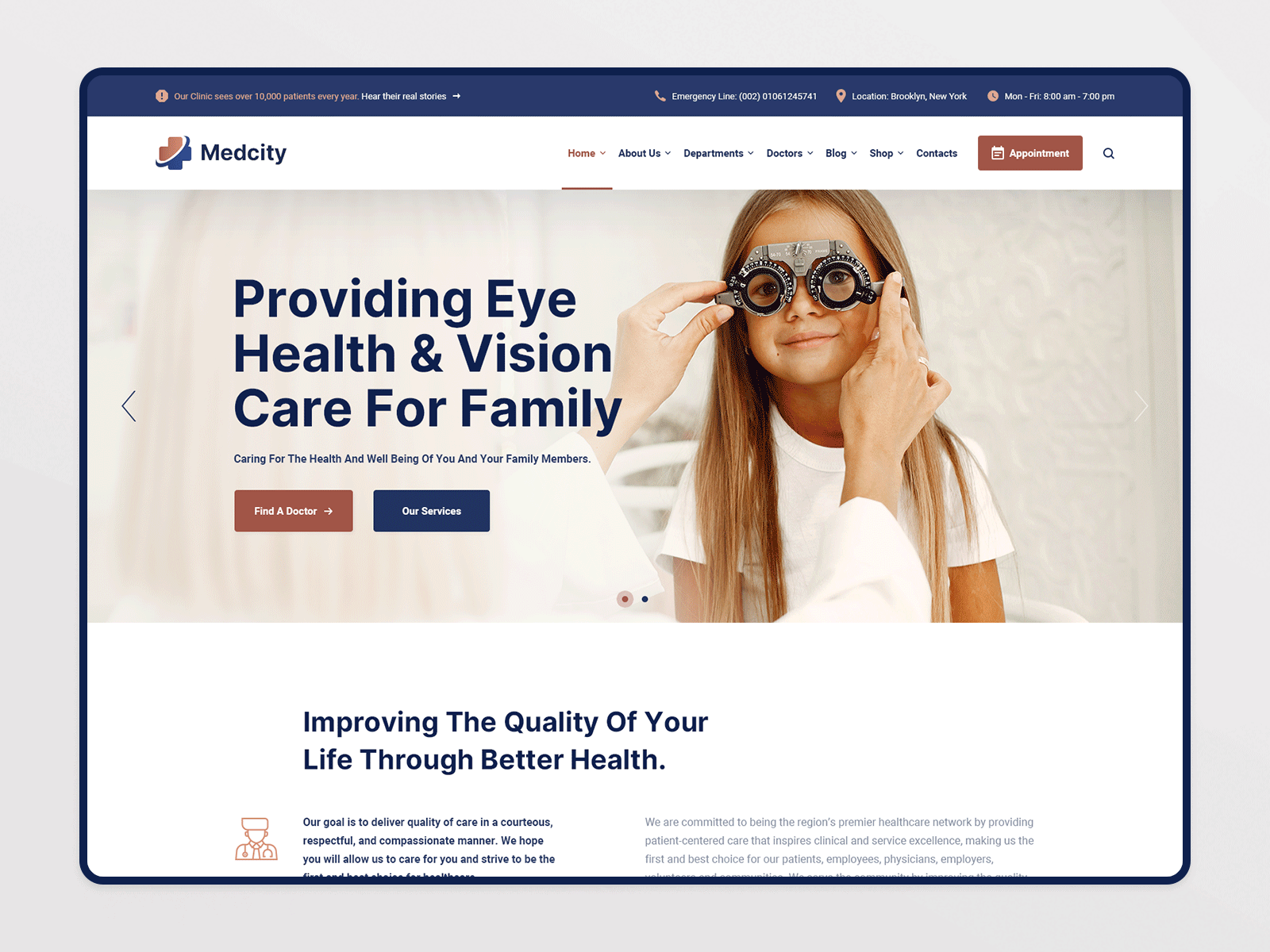 Medcity Optometrist WIP lenses medical ophthalmic ophthalmologist ophthalmology optical optician optics optometric help optometrist optometry shop spectacles ui design uiux web web design webdesign website website design