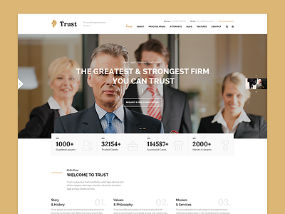 Trust - Lawyer & Attorney Business Template