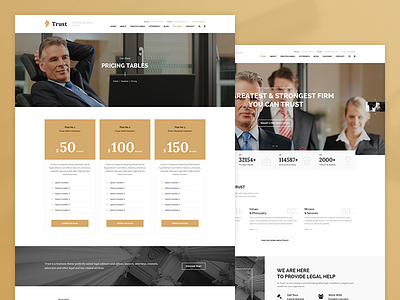 Trust - Lawyer & Attorney Business Theme Pricing