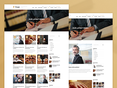 Trust - Lawyer & Attorney Business Theme Blog