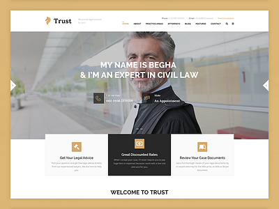 Trust - Lawyer & Attorney Business Theme