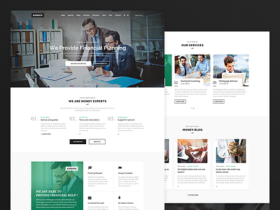 Experts - Business and Finance Template