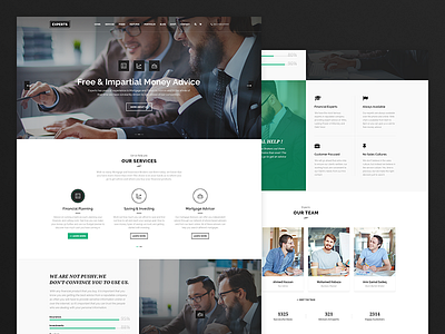 Experts - Business and Finance Template