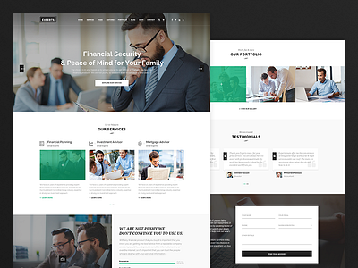 Experts - Business and Finance Template