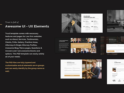 Trust - Lawyer & Attorney Business Theme