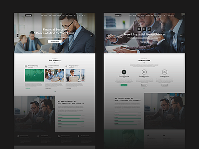 Experts - Business and Finance WordPress Theme