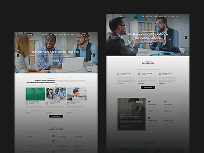 Experts - Business and Finance WordPress Theme