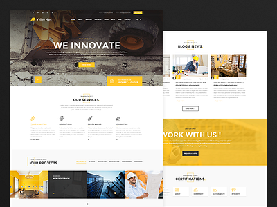 Yellow Hats - Construction, Building & Renovation Theme