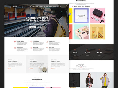 Whole - Creative Multi-Purpose WordPress Theme business agency business startup business wordpress corporate creative agency freelance modern wordpress multi purpose one page portfolio responsive small business