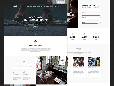 Whole - Creative Multi-Purpose WordPress Theme business agency business startup business wordpress corporate creative agency freelance modern wordpress multi purpose one page portfolio responsive small business