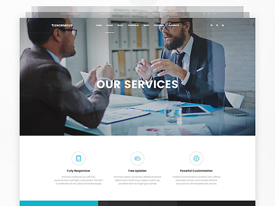 Enormous - Responsive Multi-Purpose WordPress Theme