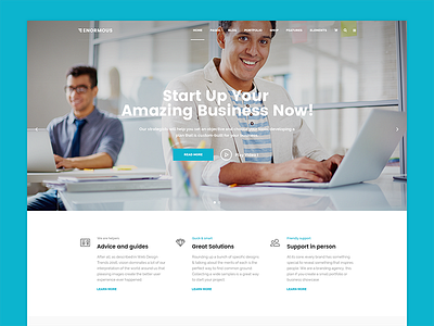 Enormous - Responsive Multi-Purpose WordPress Theme