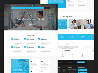 Green Experts - Business and Finance WordPress Theme