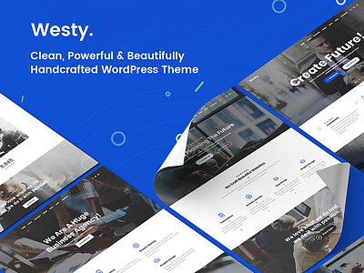Westy Showcase agency business agency business consulting business wordpress creative finance business freelance multi purpose niche parallax seo small business