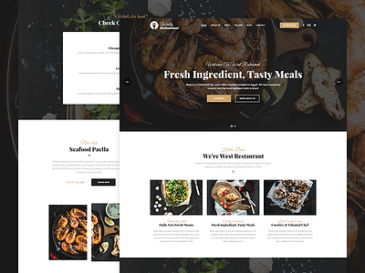 Westy Restaurant & Cafe bakery bistro cafe cafeteria coffee food menu opentable parallax pizza recipes reservation restaurant restaurant wordpress theme