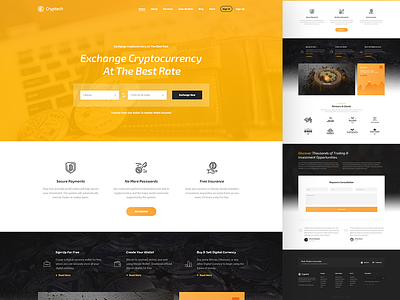 Cryptech Exchange bitcoin bitcoin wordpress theme blockchain crypto currency trading cryptocurrency cryptocurrency advisor cryptocurrency investments digital currency ico agency ico consulting litecoin mining online wallet