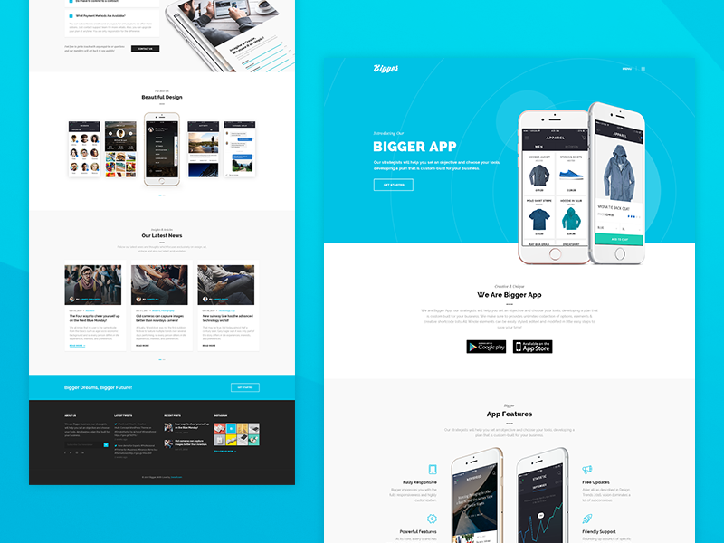 Biger App by Mahmoud Baghagho on Dribbble