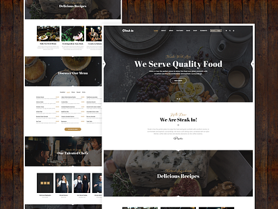 Steak In Home 8 bakery bistro cafe cafeteria coffee cooking food menu opentable parallax pizza recipes reservation restaurant restaurant theme web design