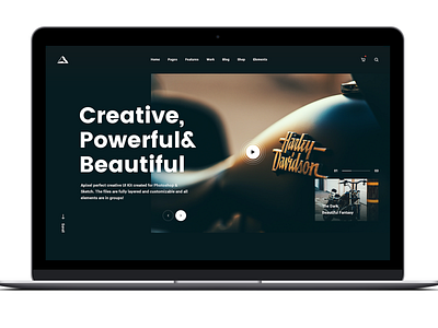 Hero Headers WIP by Mahmoud Baghagho on Dribbble