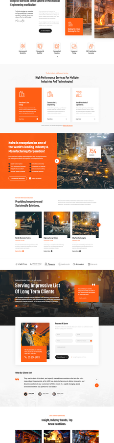 Koira Modern Industry by Mahmoud Baghagho on Dribbble