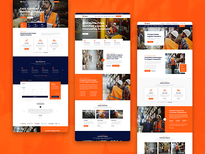 Optime Transportation & Cargo cargo digital product minimal minimalism minimalist transportation trasport ui uiux user interface user interface design userinterface uxdesign web