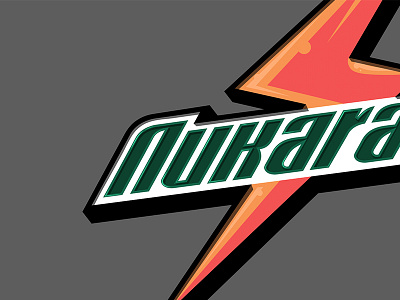 Nukarade design logo video game