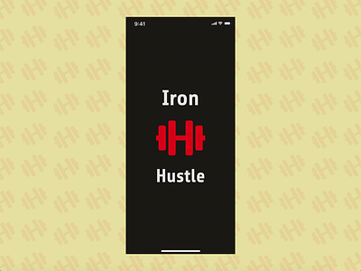 Iron Hustle UI 2d adobexd animation app branding design flat freelancer icon iphone x logo uidesign ux workout app workout tracker