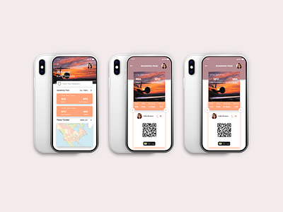 Boarding Pass UI