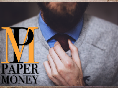 Paper Money Mens Clothing apple pencil branding business clean design illustration illustrator logo logo design men typography