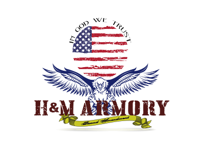 H+M Armory adobe america armory army branding business design eagle illustration illustrator logo logo design vector