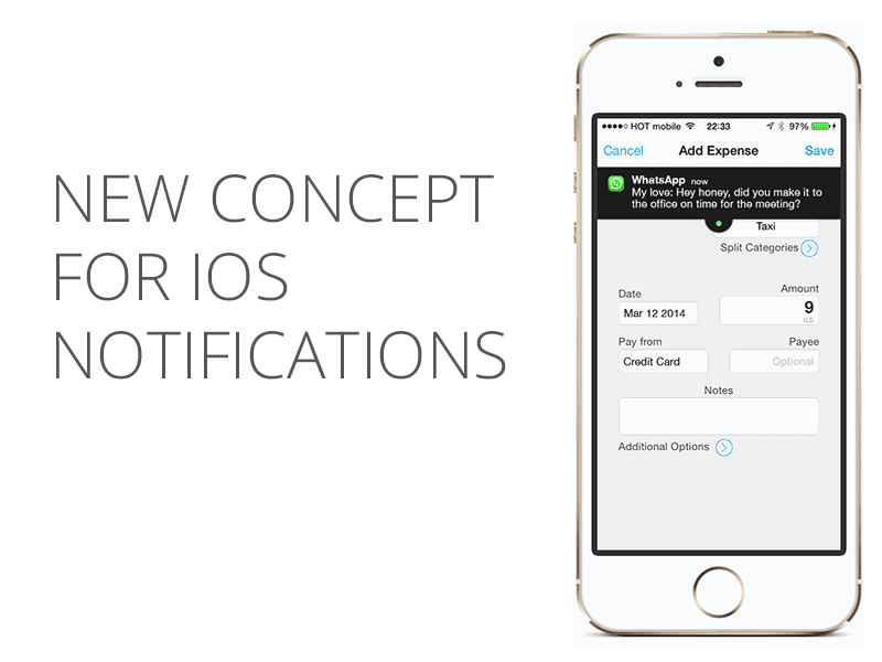 Taking iOS banner notifications out of the stone age gif interaction ios iphone mobile notification banner ui ux