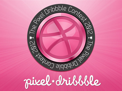 Dribbble contest image for Pixel Perfect Magazine ball contest dribbble